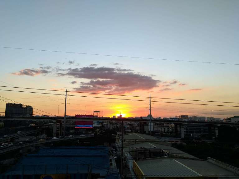 Zenfone Max Pro M2 photo sample - sunset