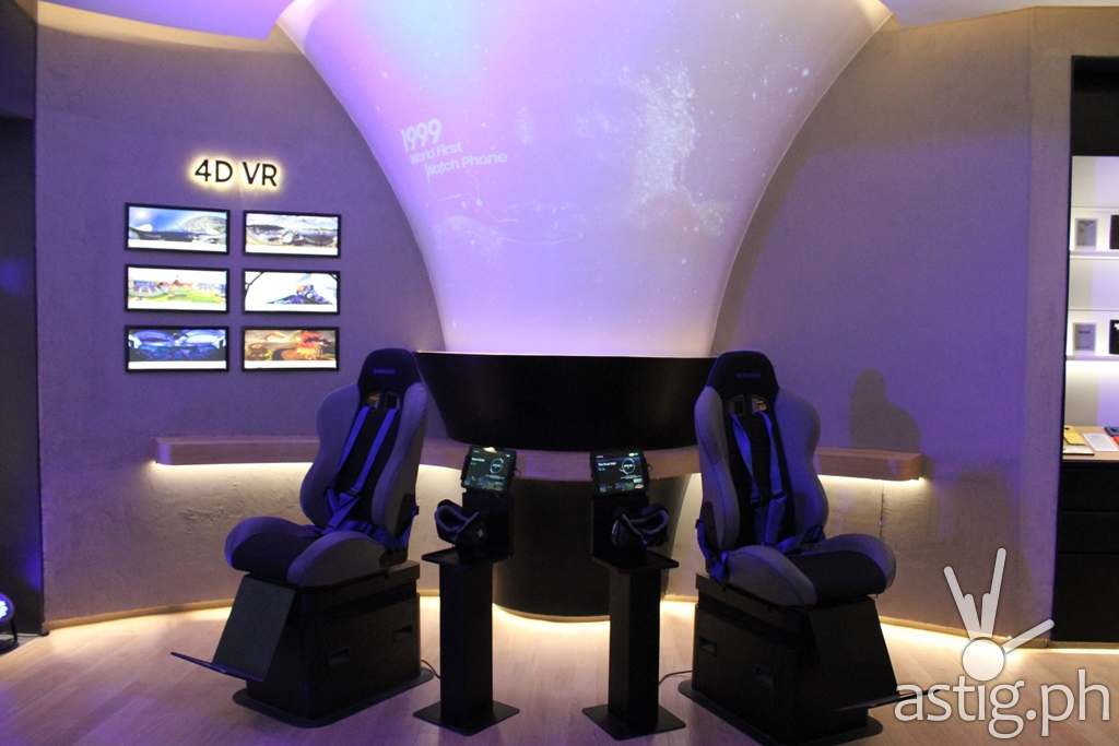 4D VR - Samsung flagship store Manila Philippines