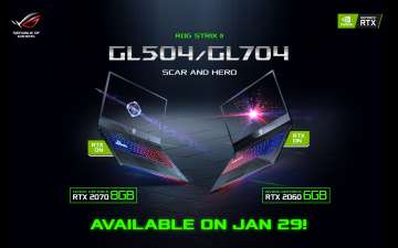 ASUS ROG GL504 GL704 GeForce RTX laptops (Philippines)