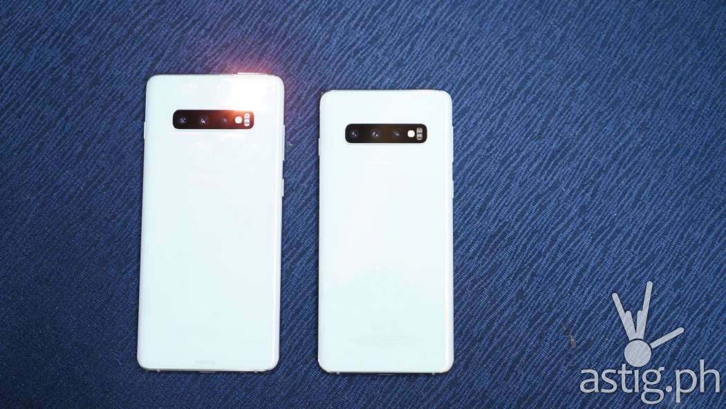 Back lying - Samsung Galaxy S10 and Galaxy S10 Plus (Philippines)