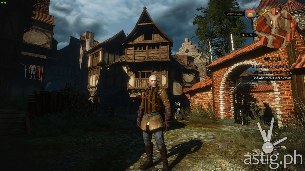 Witcher 3 high settings - ASUS TUF Gaming FX705GE