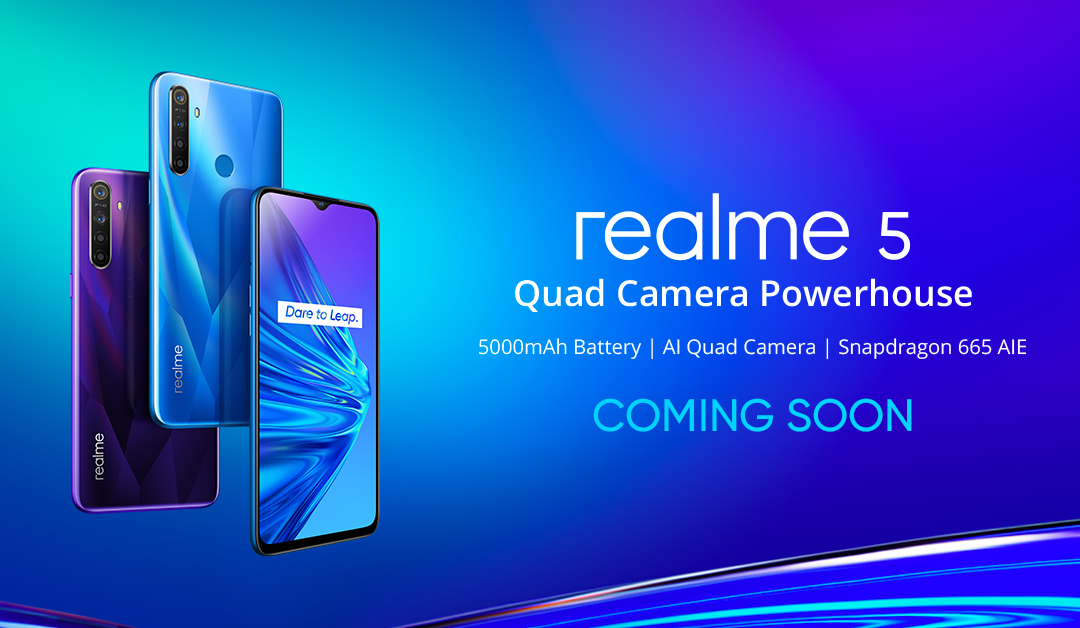 realme 5 camera phone