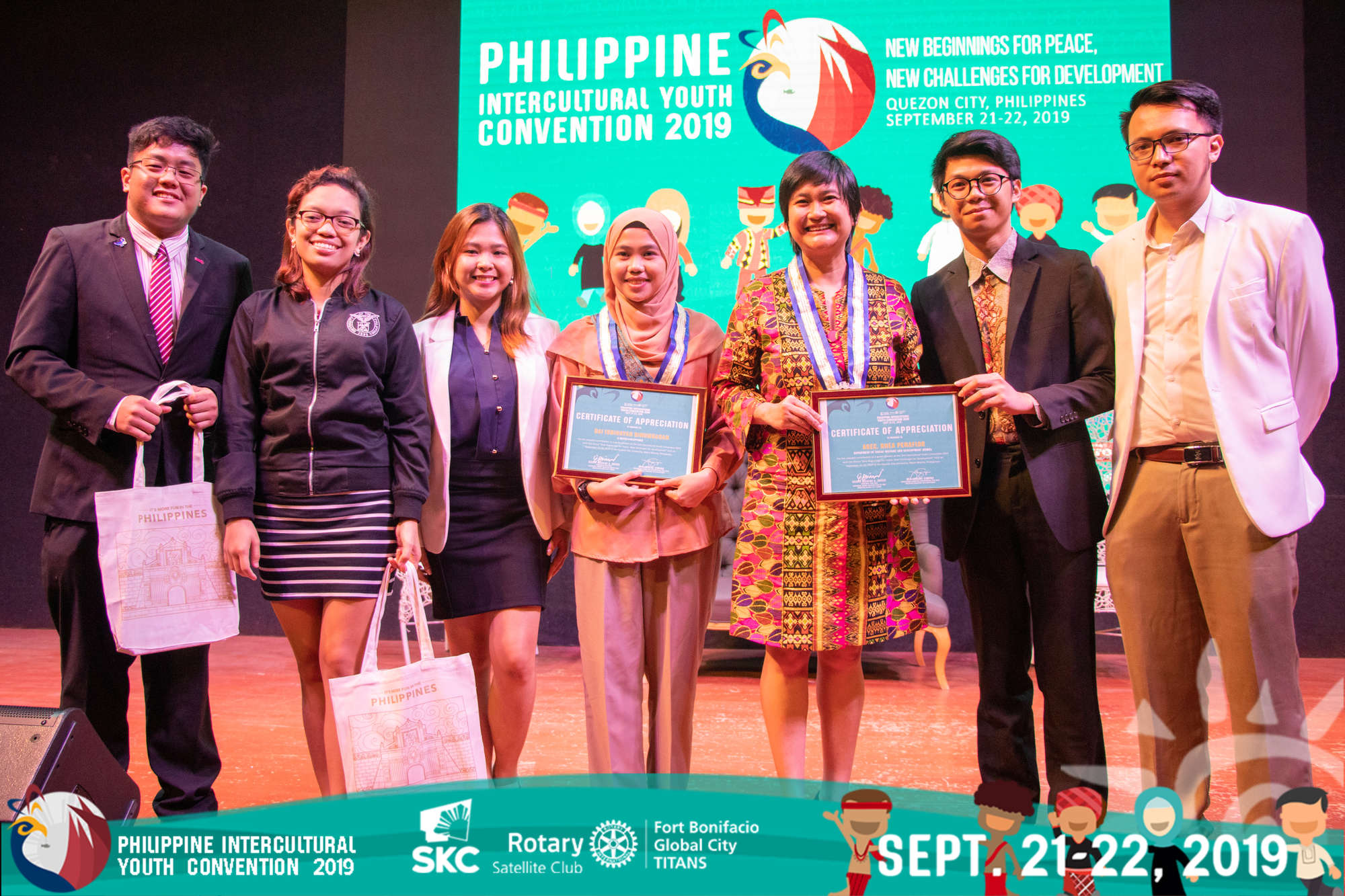 ASec. Rhea Penaflor, Bai Insihayah Binumbaran and SKC Board of Directors