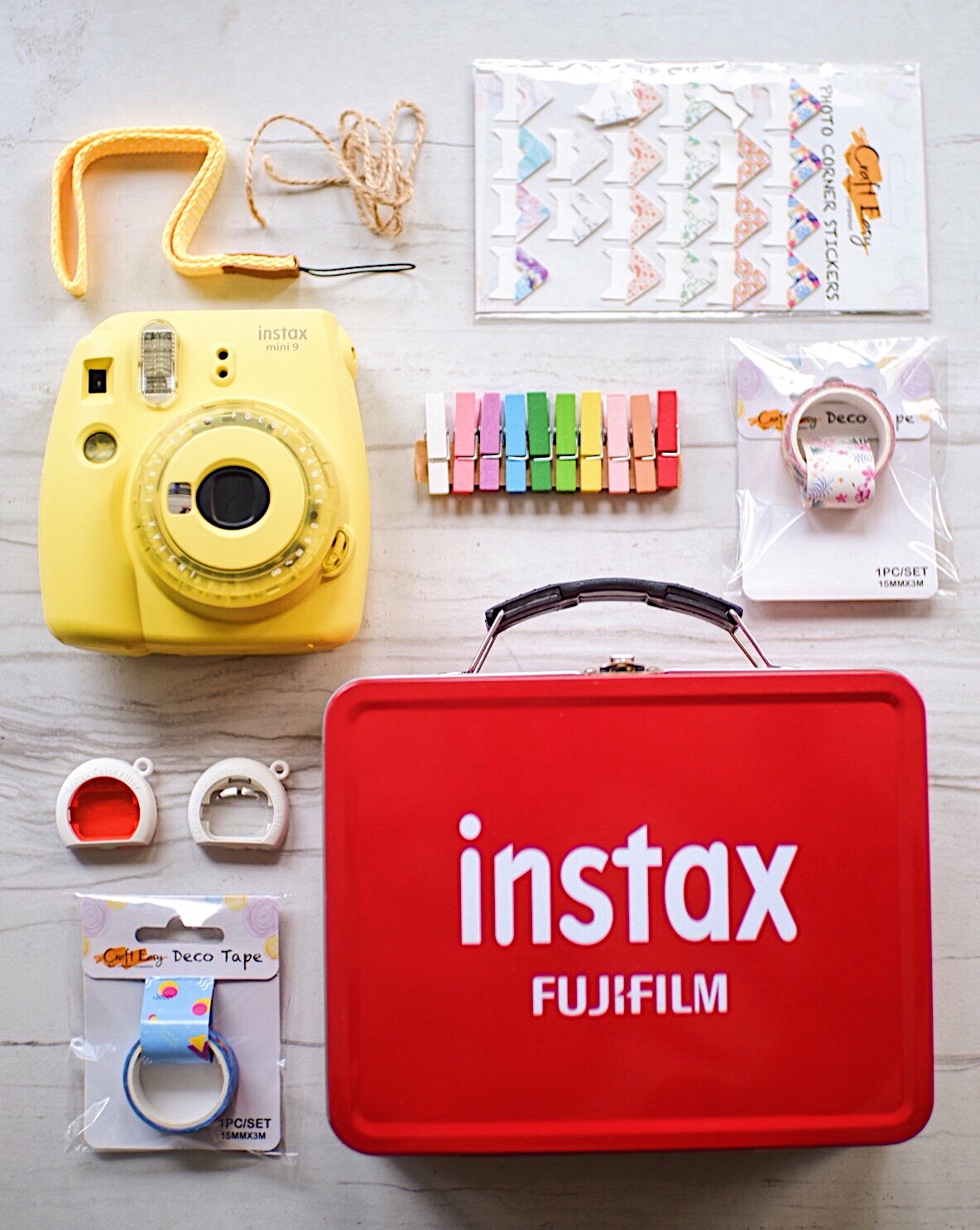 fujifilm instax mini 9 camera holiday bundle