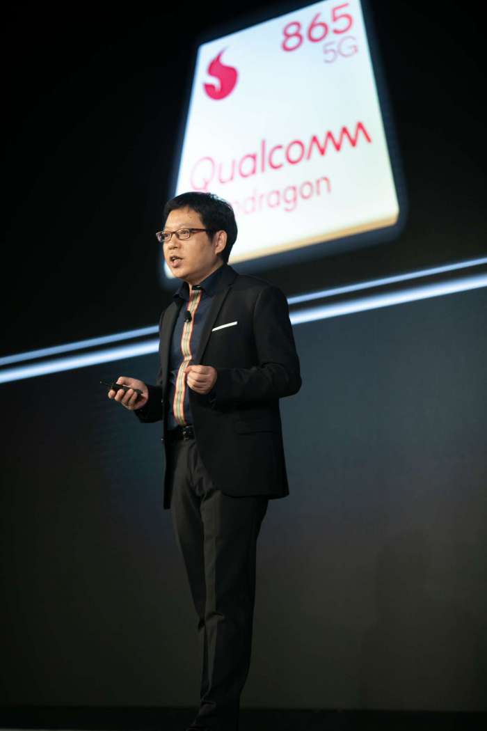 Alen Wu, OPPO Vice President and President of Global Sales, delivers a keynote Speech at the Qualcomm Snapdragon Tech Summit