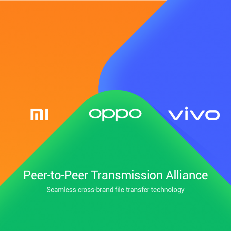 Xiaomi Oppo Vivo Peer to Peer Transmission Alliance