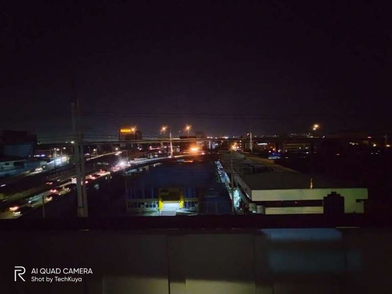 Night mode (ultra wide angle camera) - Realme 5i