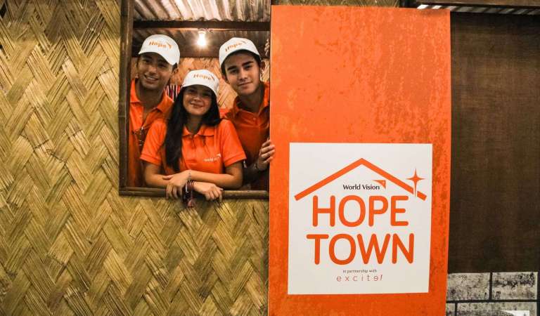 Celebrity Ambassadors Help Launch World Vision’s “Hope Town” Celebrity Ambassadors Help Launch World Vision’s “Hope Town”