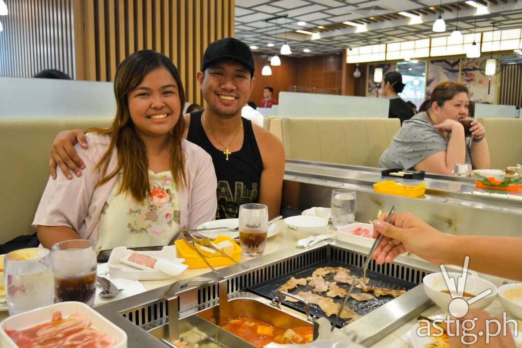 Kristiane Marfori and Jacque Colitoy of BuzzSetter - Hosaku International Buffet Philippines SM North Tower 2