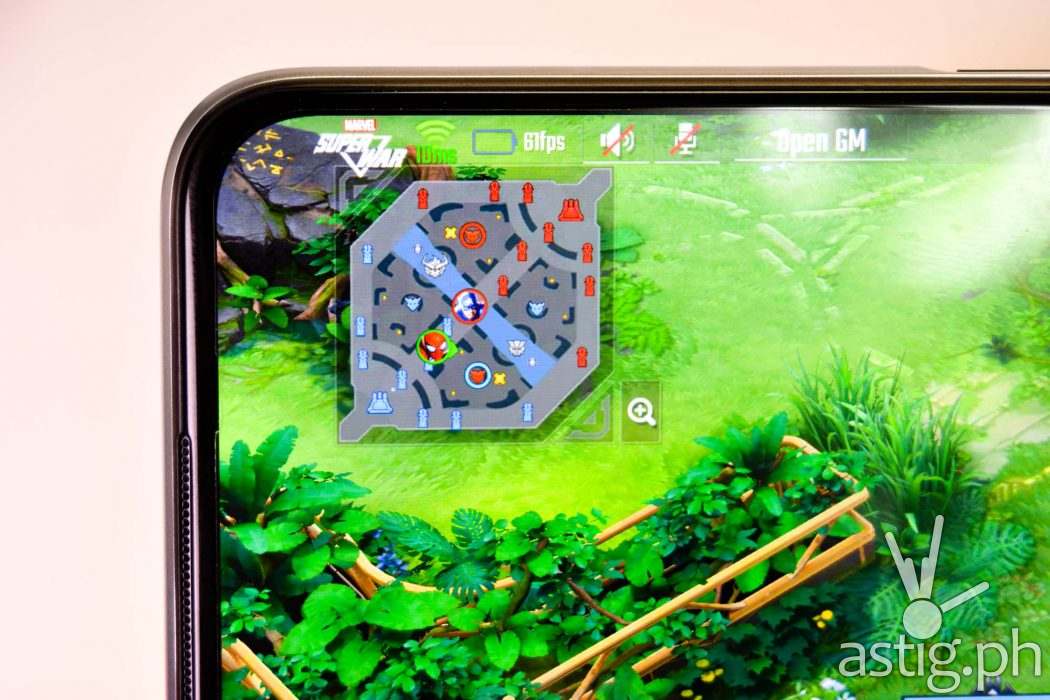 Gaming frame rate closeup - realme 6 (Philippines)