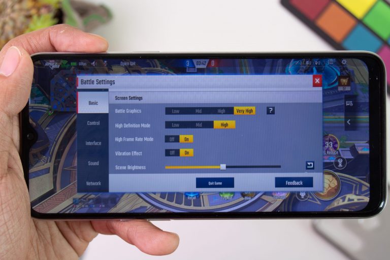 Gaming test Marvel Super War at maximum graphics settings - realme 6i (Philippines)