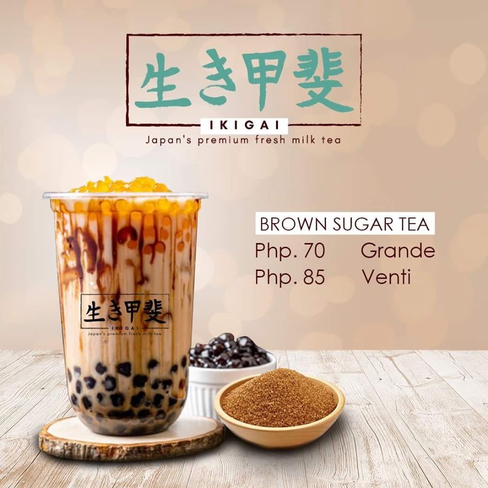 Konnichiwa Ikigai The Latest And Newest Milk Tea In Town Astig Ph