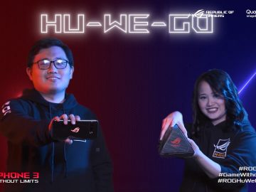 Franz Chan and Leoren Voilan -of ASUS Philippines - ROG Phone 3 launch Philippines