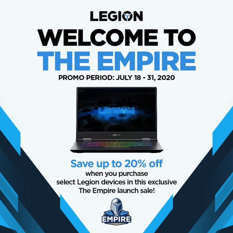 Lenovo Legion Empire sale (Philippines)