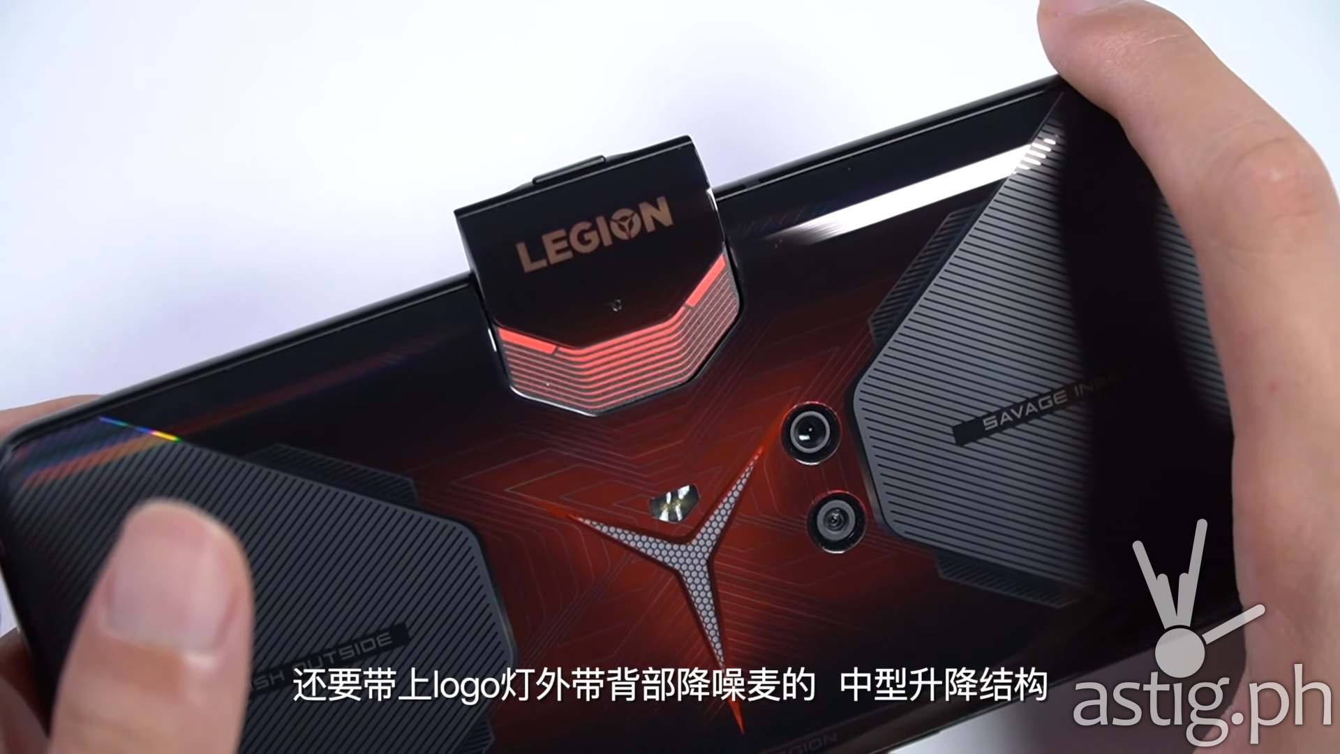 Popup camera - Lenovo Legion Phone Duel gaming smartphone