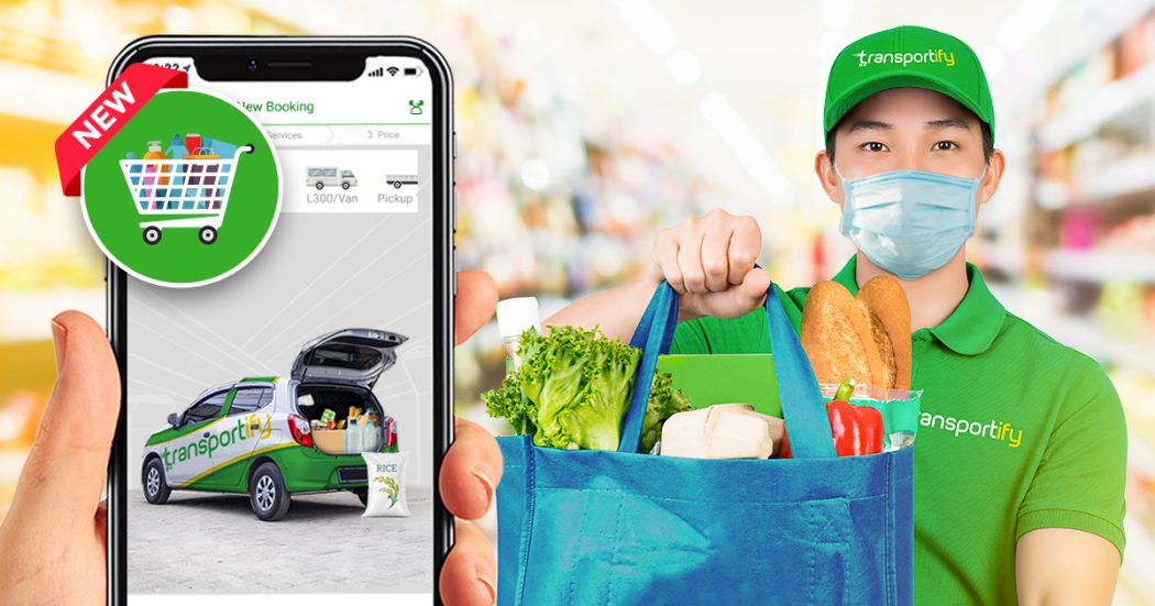Buy groceries online with Transportify ASTIG.PH