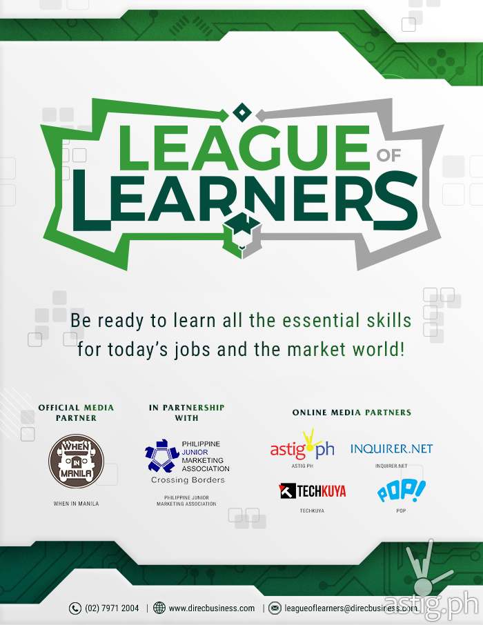 League of Learners 2020 event poster