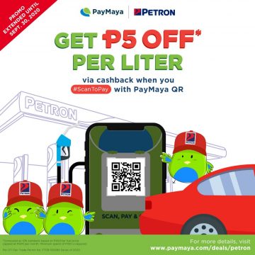 PayMaya-Petron Balik Bayad promo