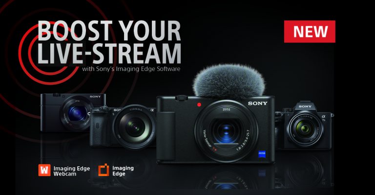 Sony Imaging Edge Webcam live streaming