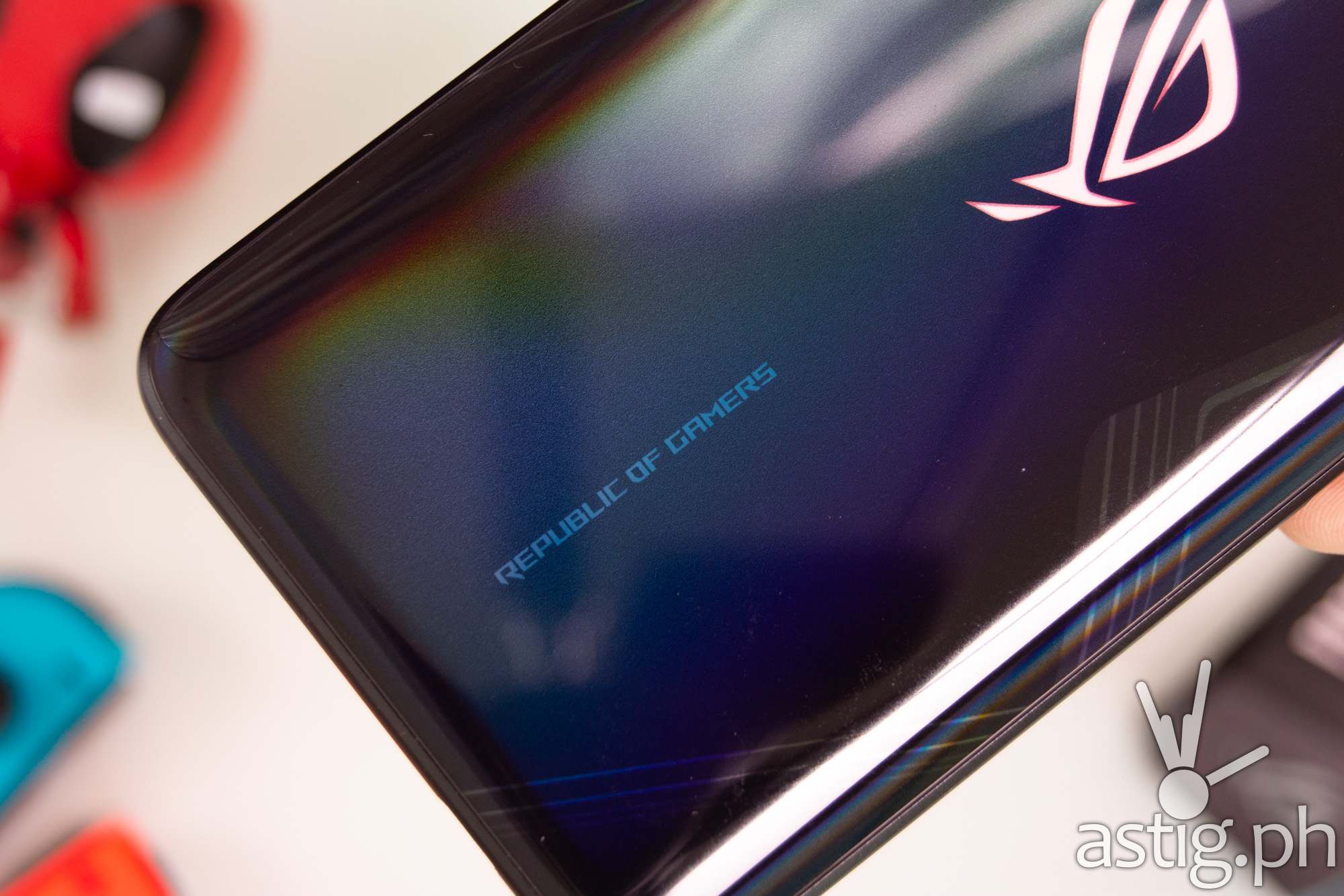Back Republic of Gamers logo - ROG Phone 3 (Philippines)