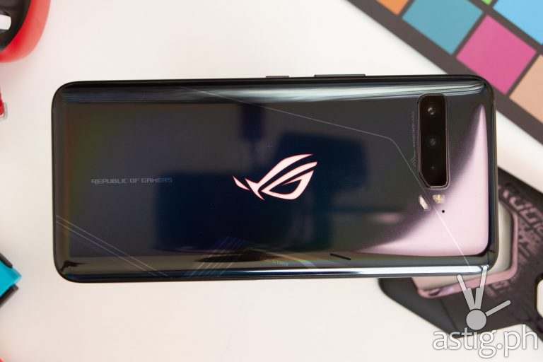 Back flatlay closeup - ROG Phone 3 (Philippines)