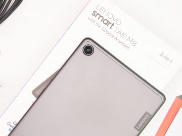 Back on box - Lenovo Smart Tab M8 (Philippines)