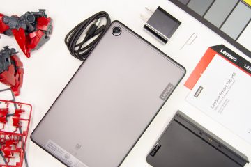 Flatlay back - Lenovo Smart Tab M8 (Philippines)