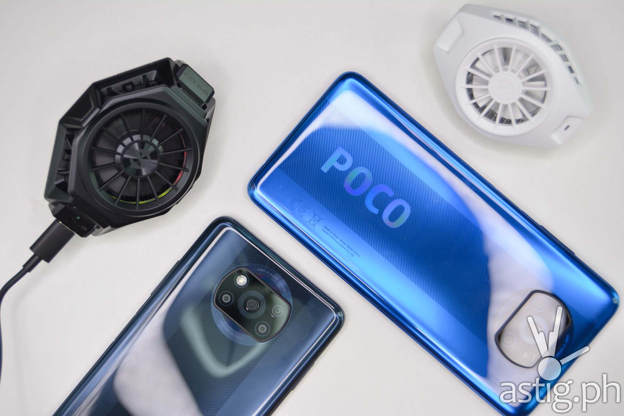 POCO X3 NFC Shadow Gray, POCO X3 Cobalt Blue, FunCooler, FunCooler Pro - 202009 POCO X3 NFC (Philippines)