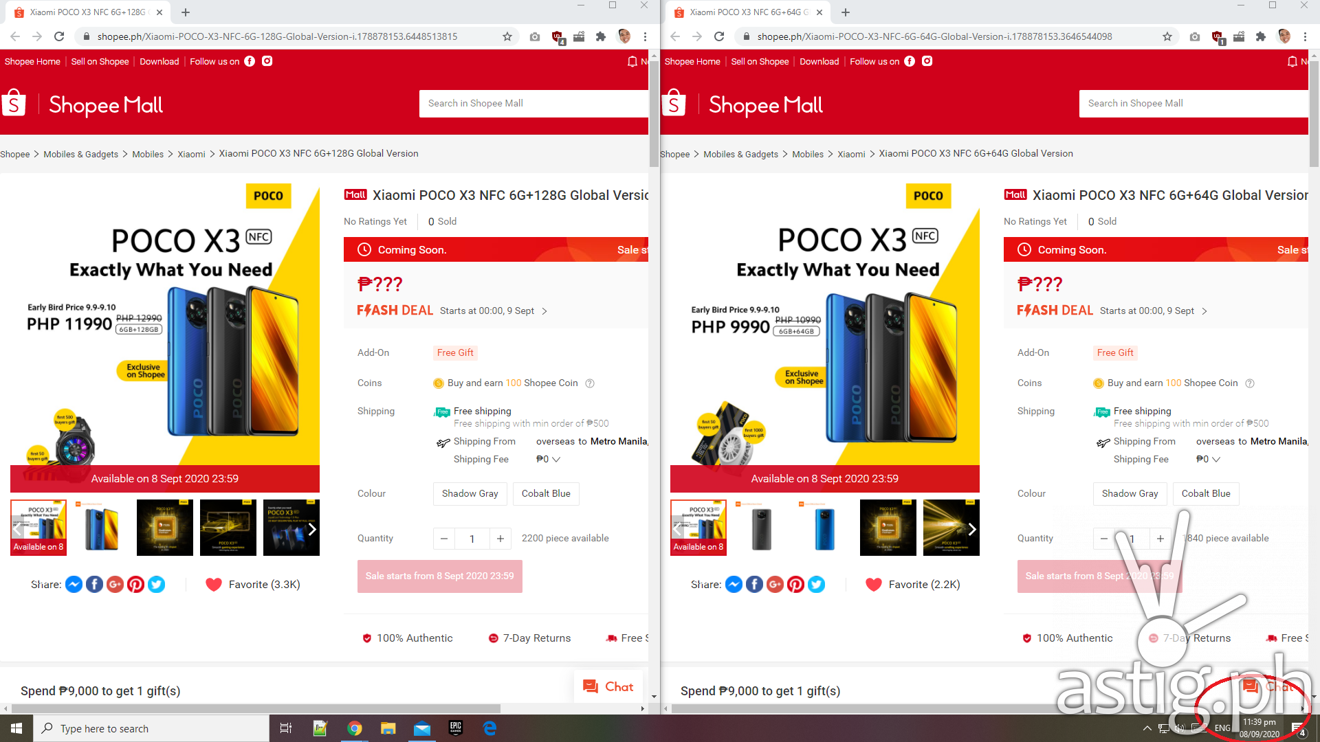 POCO X3 NFC Shopee Philippines before flash sale