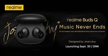realme Buds Q launches in the Philippines on September 30