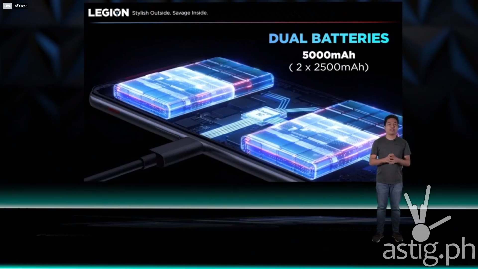 Dual battery - Legion Phone Dual