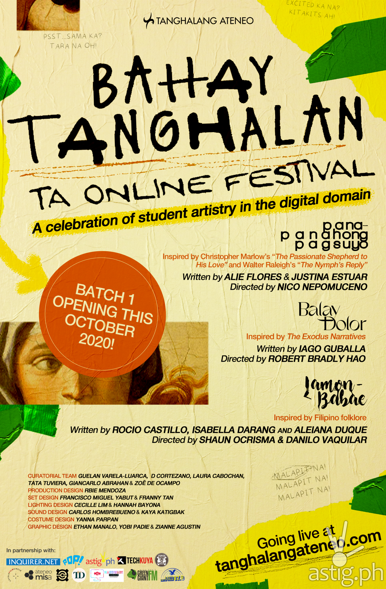 Bahay Tanghalan: TA Online Festival [event] | ASTIG.PH