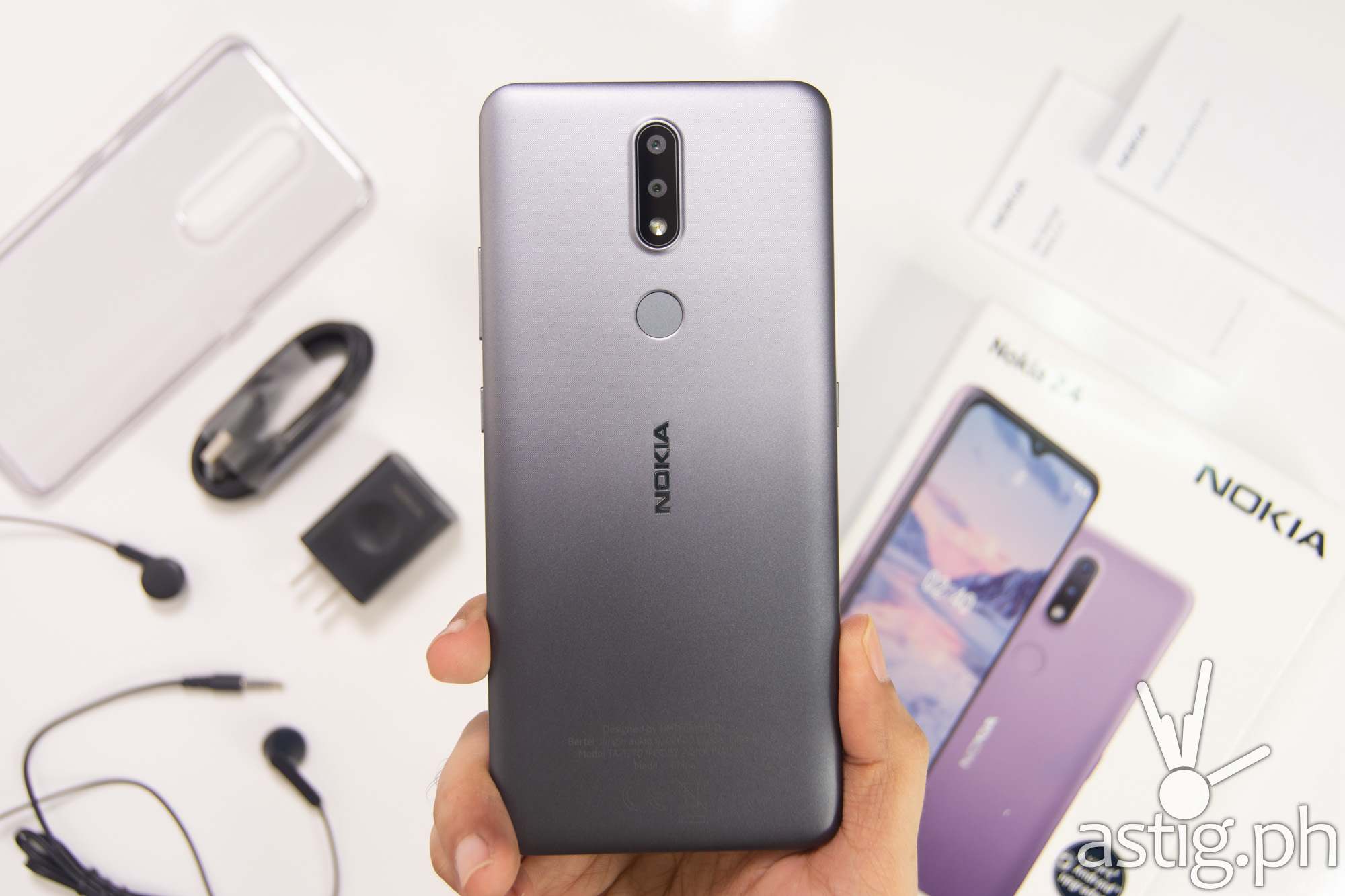 Back handheld - Nokia 2.4 (Philippines)