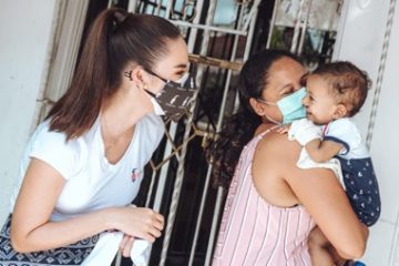 Catriona Gray in Colombia