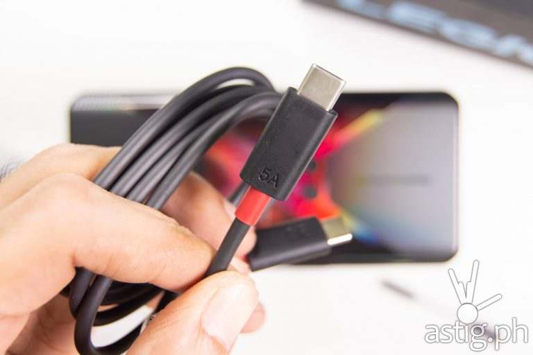 USB-C cable Vengeance Red - Legion Phone Duel (Philippines)