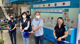 Another handwashing facility installed in Marikina City under the WASH in Pandemic program