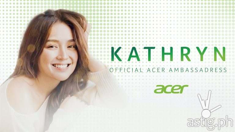 Kathryn Bernardo is the new member of the Acer family