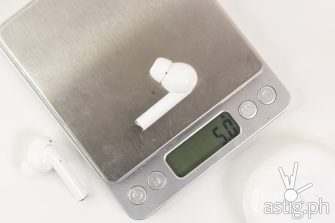 Weight of single headphone - realme Buds Air Pro (Philippines)