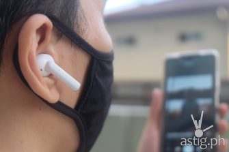 Worn outdoors - realme Buds Air Pro (Philippines)