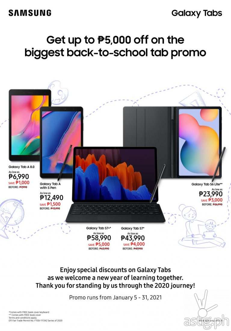 Back To School Tab Promo