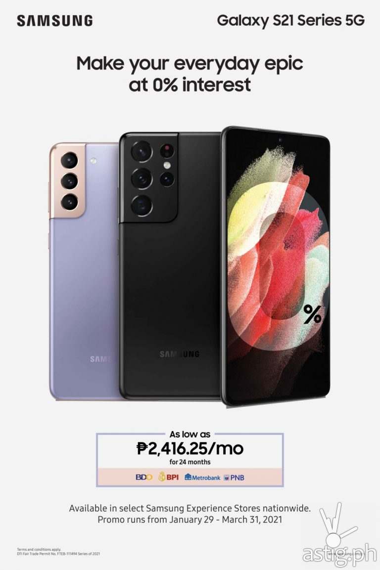 SAMSUNG Galaxy S21 Series 5G promo (Philippines)