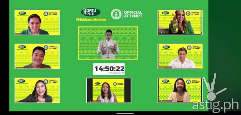 Datu Puti Guinness World Records for most people dipping food into vinegar simultaneously