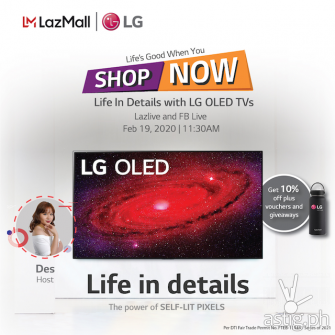 LG Livestream Lazada Philippines