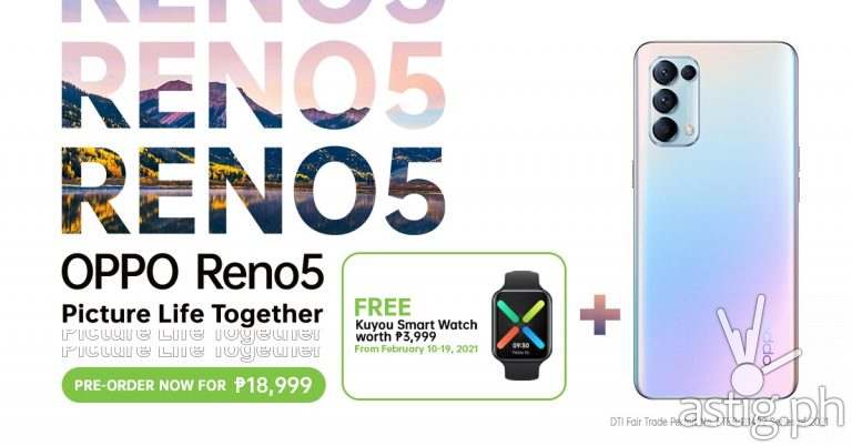 OPPO Reno 5 Philippines price