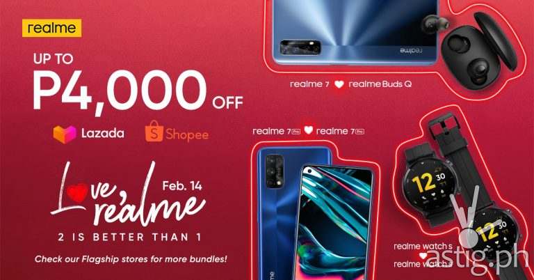 realme PH offers bundle promos for its squad this Valentine's Day