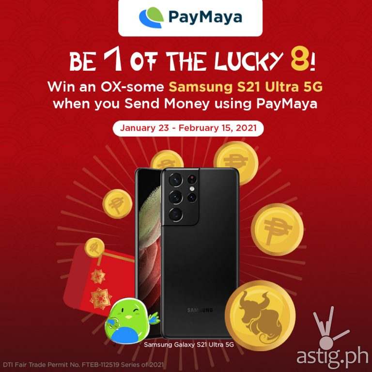 PayMaya Send Money CNY