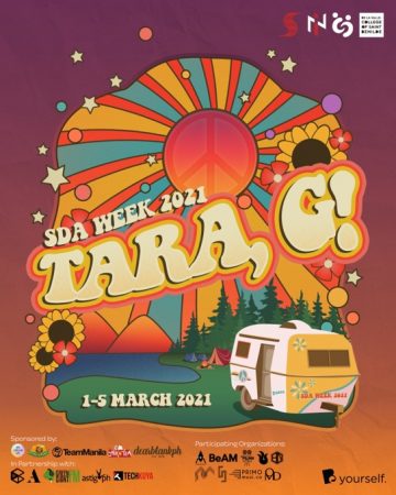 SDA Week Tara, G! (Main Poster)