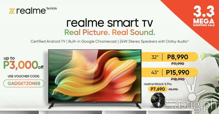 realme Smart TV Shopee 3.3 Discount