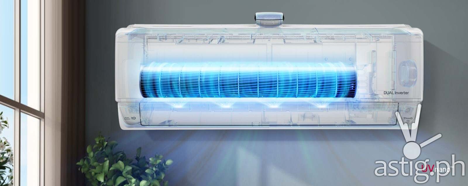 lg dualcool air purification