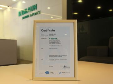 B. Braun Avitum has been recertified with ISO 9001:2015 for quality management system (QMS), the global benchmark for organizations in continuous improvement, consistent provision of products and services that meet customer and regulatory requirements.